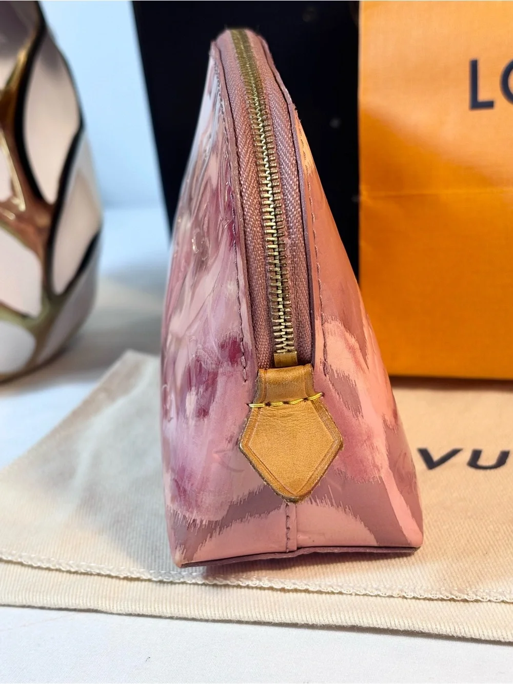 Beautiful Louis Vuitton Ikat Cosmetic Pouch